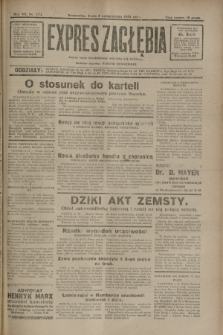 Expres Zagłębia : jedyny organ demokratyczny niezależny woj. kieleckiego. R.7, nr 274 (5 październik 1932)