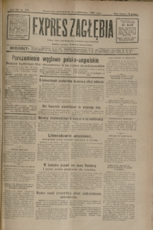 Expres Zagłębia : jedyny organ demokratyczny niezależny woj. kieleckiego. R.7, nr 278 (10 październik 1932)