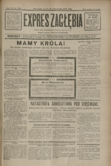 Expres Zagłębia : jedyny organ demokratyczny niezależny woj. kieleckiego. R.7, nr 290 (22 października 1932)