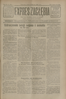 Expres Zagłębia : jedyny organ demokratyczny niezależny woj. kieleckiego. R.7, nr 304 (5 listopada 1932)