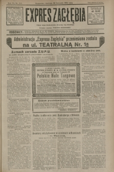 Expres Zagłębia : jedyny organ demokratyczny niezależny woj. kieleckiego. R.7, nr 319 (20 listopada 1932)