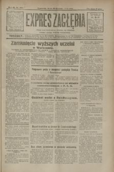 Expres Zagłębia : jedyny organ demokratyczny niezależny woj. kieleckiego. R.7, nr 329 (30 listopada 1932)