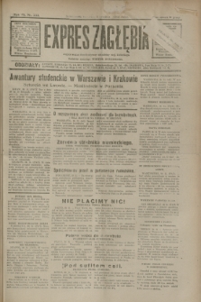 Expres Zagłębia : jedyny organ demokratyczny niezależny woj. kieleckiego. R.7, nr 330 (1 grudnia 1932)