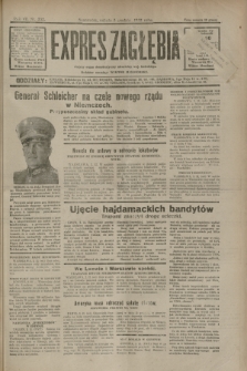 Expres Zagłębia : jedyny organ demokratyczny niezależny woj. kieleckiego. R.7, nr 332 (3 grudnia 1932)