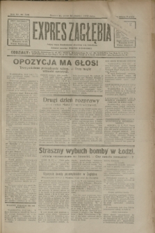 Expres Zagłębia : jedyny organ demokratyczny niezależny woj. kieleckiego. R.7, nr 342 (14 grudnia 1932)