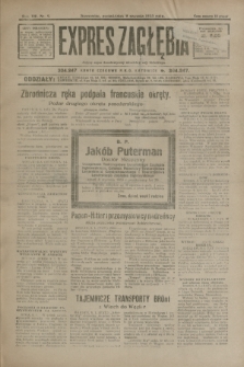 Expres Zagłębia : jedyny organ demokratyczny niezależny woj. kieleckiego. R.8, nr 9 (9 stycznia 1933)