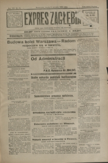 Expres Zagłębia : jedyny organ demokratyczny niezależny woj. kieleckiego. R.8, nr 11 (11 stycznia 1933)