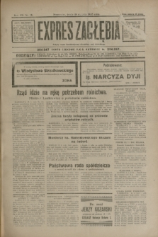 Expres Zagłębia : jedyny organ demokratyczny niezależny woj. kieleckiego. R.8, nr 18 (18 stycznia 1933)