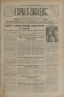 Expres Zagłębia : jedyny organ demokratyczny niezależny woj. kieleckiego. R.8, nr 20 (20 stycznia 1933)