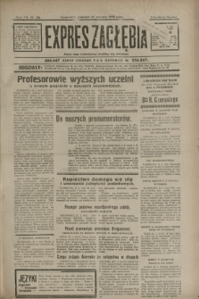 Expres Zagłębia : jedyny organ demokratyczny niezależny woj. kieleckiego. R.8, nr 22 (22 stycznia 1933)