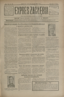 Expres Zagłębia : jedyny organ demokratyczny niezależny woj. kieleckiego. R.8, nr 25 (25 stycznia 1933)