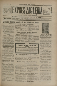 Expres Zagłębia : jedyny organ demokratyczny niezależny woj. kieleckiego. R.8, nr 32 (1 lutego 1933)