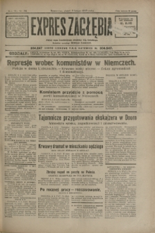 Expres Zagłębia : jedyny organ demokratyczny niezależny woj. kieleckiego. R.8, nr 34 (3 lutego 1933)