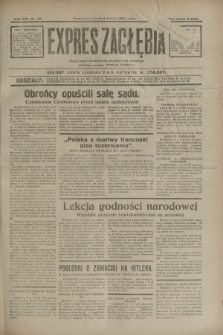 Expres Zagłębia : jedyny organ demokratyczny niezależny woj. kieleckiego. R.8, nr 39 (8 lutego 1933)