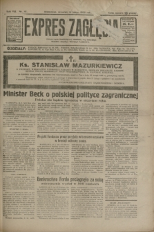 Expres Zagłębia : jedyny organ demokratyczny niezależny woj. kieleckiego. R.8, nr 47 (16 lutego 1933)