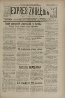 Expres Zagłębia : jedyny organ demokratyczny niezależny woj. kieleckiego. R.8, nr 69 (10 marca 1933)