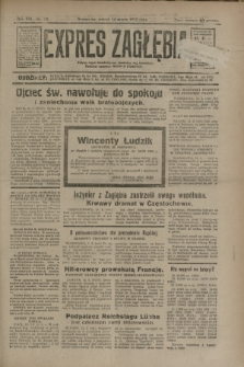 Expres Zagłębia : jedyny organ demokratyczny niezależny woj. kieleckiego. R.8, nr 73 (14 marca 1933)