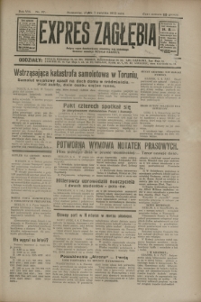 Expres Zagłębia : jedyny organ demokratyczny niezależny woj. kieleckiego. R.8, nr 97 (7 kwietnia 1933)