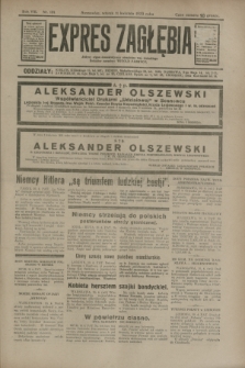 Expres Zagłębia : jedyny organ demokratyczny niezależny woj. kieleckiego. R.8, nr 101 (11 kwietnia 1933)