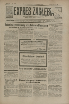 Expres Zagłębia : jedyny organ demokratyczny niezależny woj. kieleckiego. R.8, nr 102 (12 kwietnia 1933)