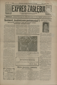 Expres Zagłębia : jedyny organ demokratyczny niezależny woj. kieleckiego. R.8, nr 103 (13 kwietnia 1933)