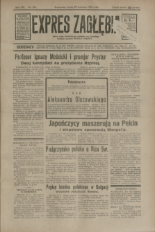 Expres Zagłębia : jedyny organ demokratyczny niezależny woj. kieleckiego. R.8, nr 107 (19 kwietnia 1933)