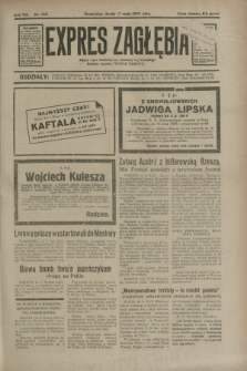 Expres Zagłębia : jedyny organ demokratyczny niezależny woj. kieleckiego. R.8, nr 135 (17 maja 1933)