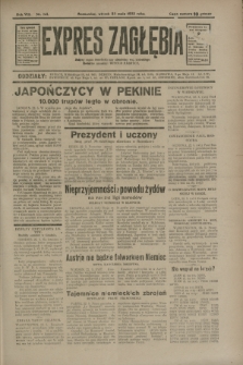 Expres Zagłębia : jedyny organ demokratyczny niezależny woj. kieleckiego. R.8, nr 141 (23 maja 1933)