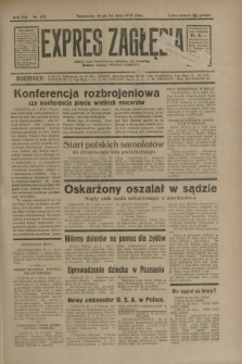 Expres Zagłębia : jedyny organ demokratyczny niezależny woj. kieleckiego. R.8, nr 142 (24 maja 1933)