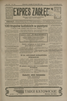 Expres Zagłębia : jedyny organ demokratyczny niezależny woj. kieleckiego. R.8, nr 143 (25 maja 1933)