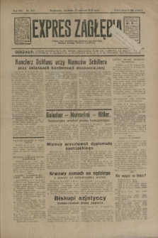 Expres Zagłębia : jedyny organ demokratyczny niezależny woj. kieleckiego. R.8, nr 163 (15 czerwca 1933)