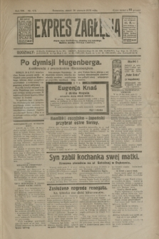 Expres Zagłębia : jedyny organ demokratyczny niezależny woj. kieleckiego. R.8, nr 178 (30 czerwca 1933)