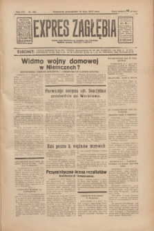 Expres Zagłębia : jedyny organ demokratyczny niezależny woj. kieleckiego. R.8, nr 188 (10 lipca 1933)
