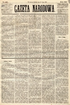 Gazeta Narodowa. 1874, nr 157