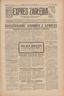 Expres Zagłębia : jedyny organ demokratyczny niezależny woj. kieleckiego. R.8, nr 199 (21 lipca 1933)