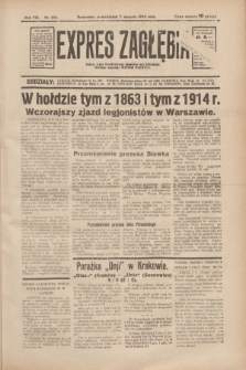Expres Zagłębia : jedyny organ demokratyczny niezależny woj. kieleckiego. R.8, nr 216 (7 sierpnia 1933)