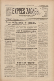 Expres Zagłębia : jedyny organ demokratyczny niezależny woj. kieleckiego. R.8, nr 224 (15 sierpnia 1933)