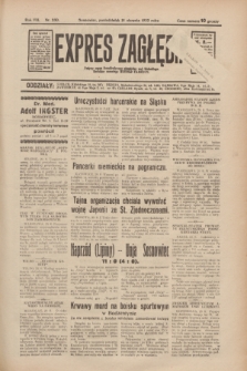 Expres Zagłębia : jedyny organ demokratyczny niezależny woj. kieleckiego. R.8, nr 230 (21 sierpnia 1933)