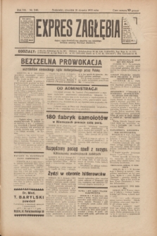 Expres Zagłębia : jedyny organ demokratyczny niezależny woj. kieleckiego. R.8, nr 240 (31 sierpnia 933)