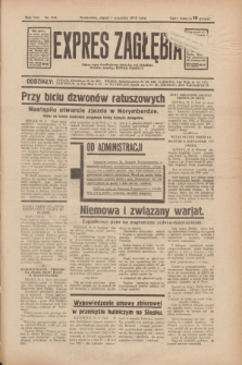 Expres Zagłębia : jedyny organ demokratyczny niezależny woj. kieleckiego. R.8, nr 241 (1 września 1933)