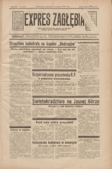 Expres Zagłębia : jedyny organ demokratyczny niezależny woj. kieleckiego. R.8, nr 247 (7 września 1933)
