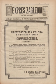 Expres Zagłębia : jedyny organ demokratyczny niezależny woj. kieleckiego. R.8, nr 250 (10 września 1933)