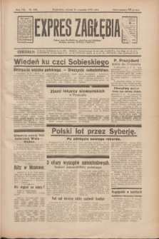Expres Zagłębia : jedyny organ demokratyczny niezależny woj. kieleckiego. R.8, nr 252 (12 września 1933)