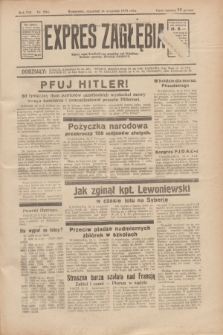 Expres Zagłębia : jedyny organ demokratyczny niezależny woj. kieleckiego. R.8, nr 254 (14 września 1933)