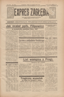 Expres Zagłębia : jedyny organ demokratyczny niezależny woj. kieleckiego. R.8, nr 255 (15 września 1933)