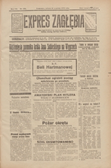 Expres Zagłębia : jedyny organ demokratyczny niezależny woj. kieleckiego. R.8, nr 256 (16 września 1933)
