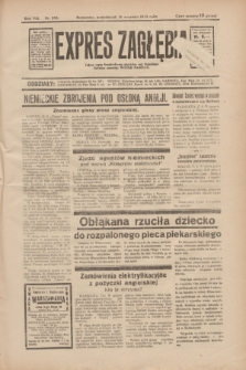 Expres Zagłębia : jedyny organ demokratyczny niezależny woj. kieleckiego. R.8, nr 258 (18 września 1933)