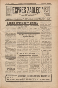 Expres Zagłębia : jedyny organ demokratyczny niezależny woj. kieleckiego. R.8, nr 261 (21 września 1933)