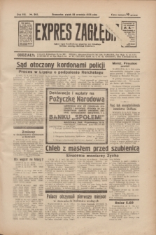 Expres Zagłębia : jedyny organ demokratyczny niezależny woj. kieleckiego. R.8, nr 262 (22 września 1933)