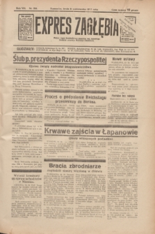 Expres Zagłębia : jedyny organ demokratyczny niezależny woj. kieleckiego. R.8, nr 281 (11 października 1933)
